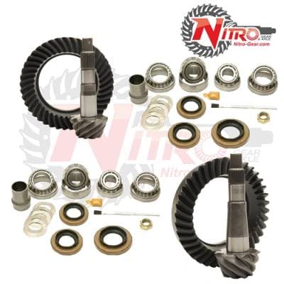 2000-2001 Jeep Cherokee XJ with Dana 30 Front & Chrysler 8.25" Rear, 4.11 Gear Package Kit