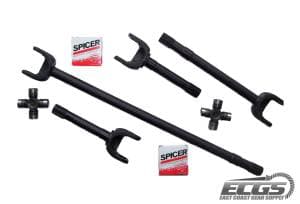 DANA 60 FRONT AXLE SHAFTS/ U-JOINTS/ LOCKING HUBS/ SLUGS
