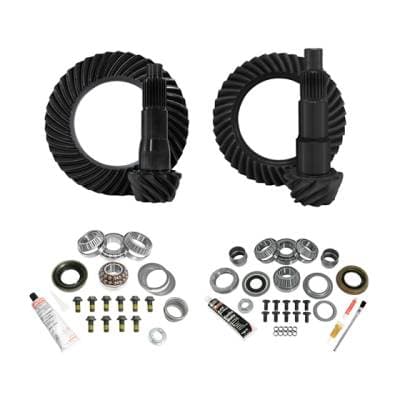 Yukon Complete Gear and Kit Package for JT Jeep Non-Rubicon & Rubicon, D44 (M220) Rear & D44 (M210) Front, 4.56 Gear Ratio