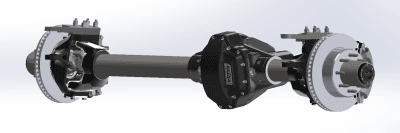 ECGS D80 Front KP540 - 40 spline