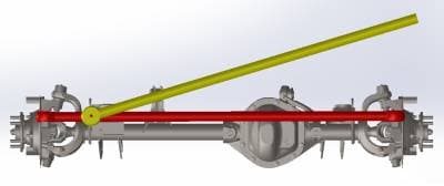 1 TON HD STEERING KIT - Y-link